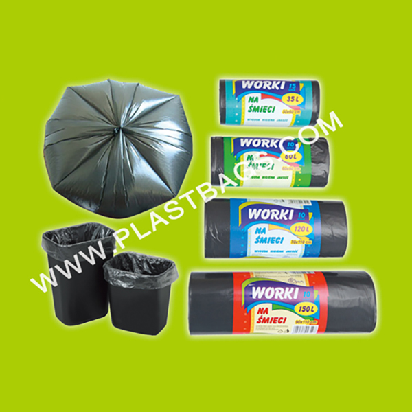 Recycled garbage bags